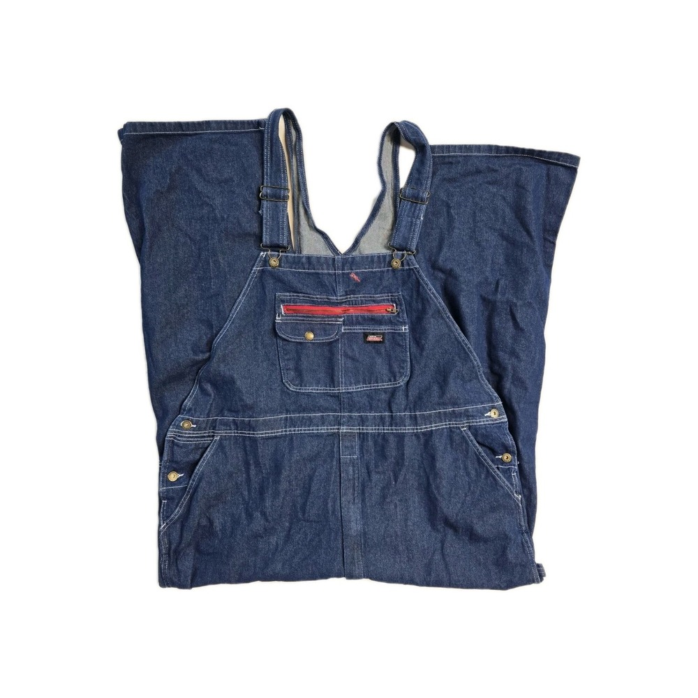 Dickies Men's Bib Overall, Blue Denim 2XL New With Tags